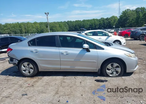 2013 Honda Civic Lx z USA, uszkodzony, nr VIN 19XFB2F52DE097962